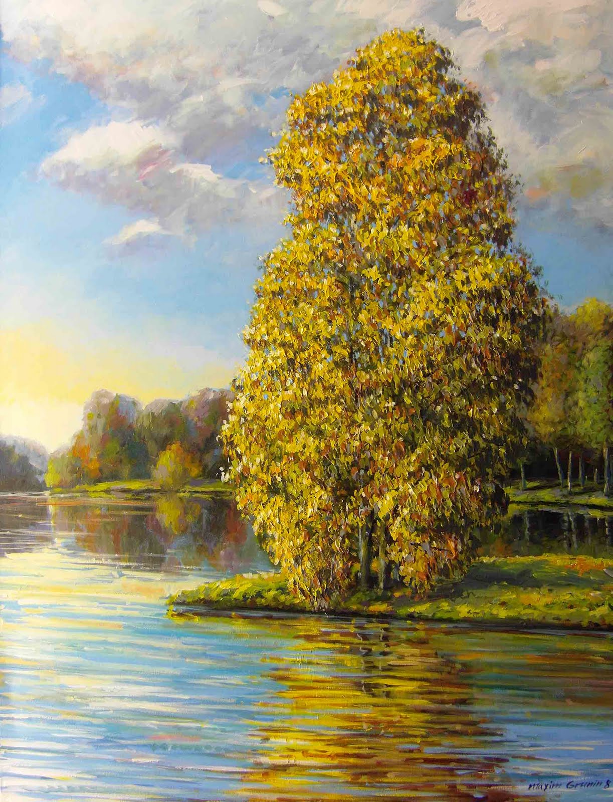 Maxim Grunin Drawing & Painting: Landscape paintings 2010