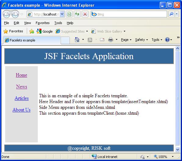 JSF Beginner's Guide Custom Tags