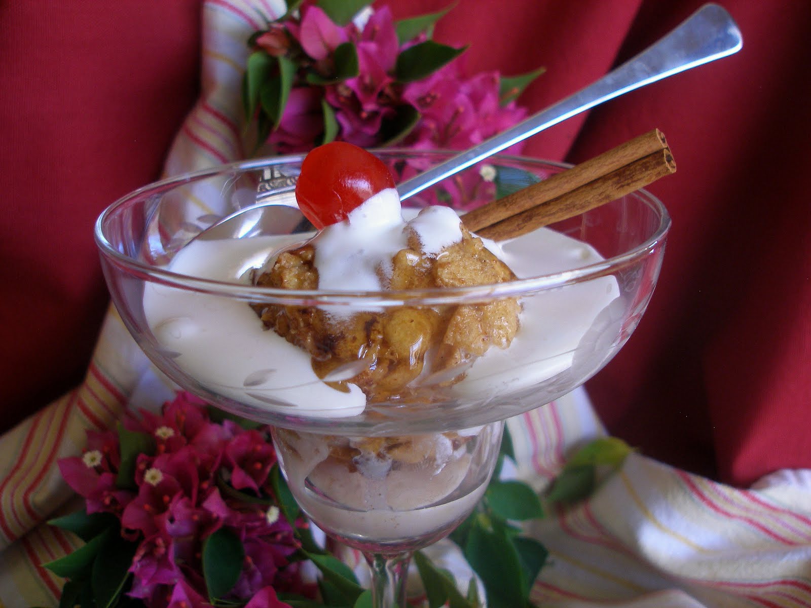 LaDue & Crew Deep Fried Ice Cream