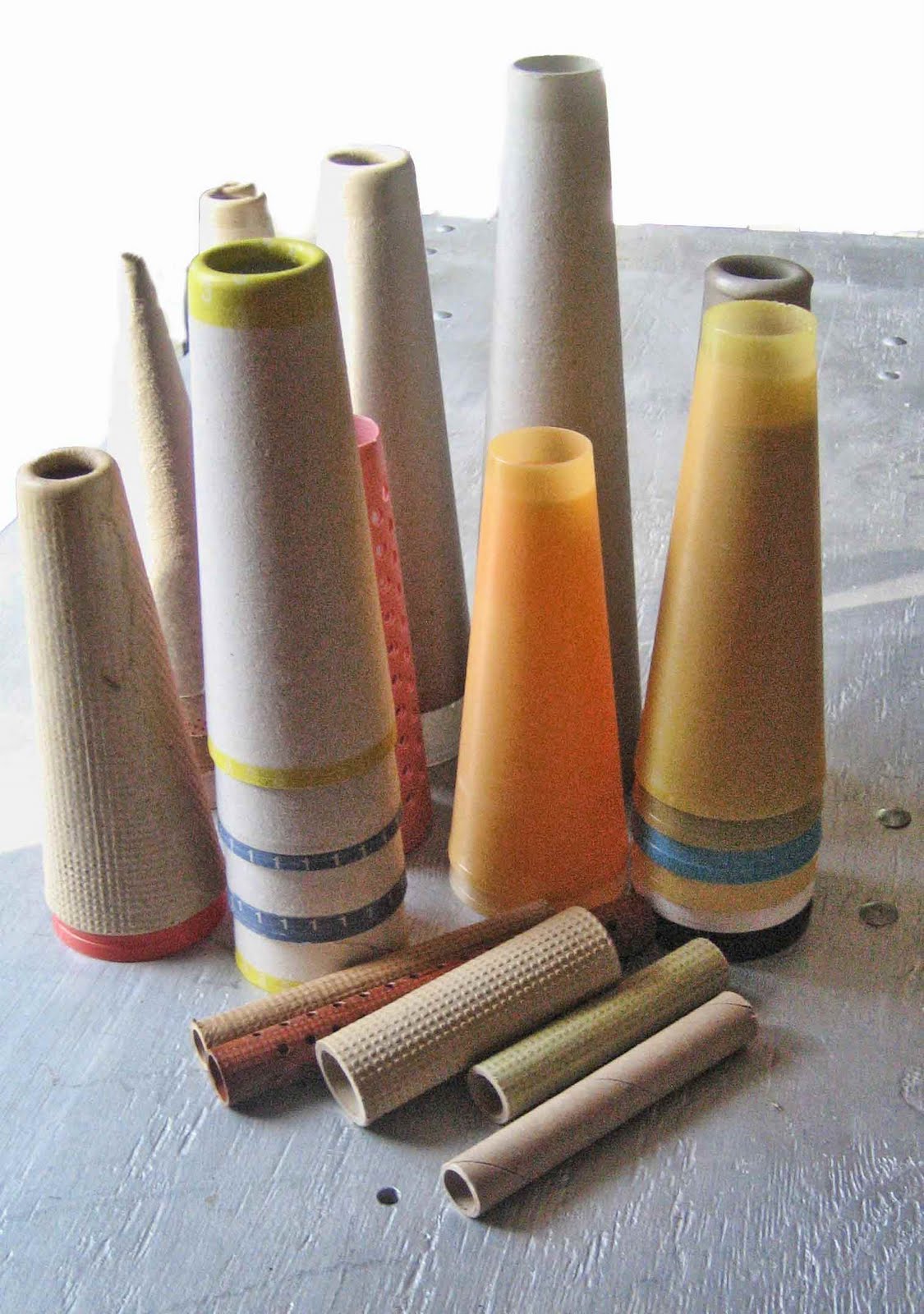 Not 2 Square Weavers Empty Yarn Cones The Great Recycling Dilemma