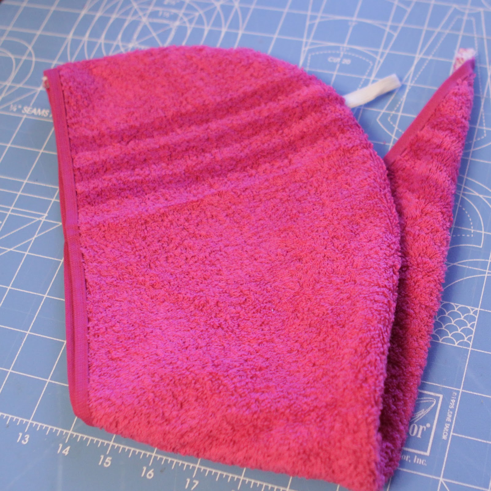 Totally Rad Crafts Hair Towel Tutorial