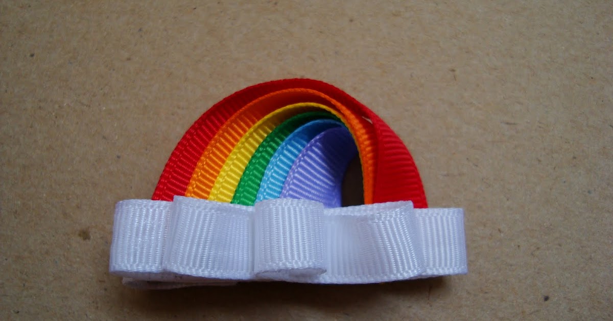 rainbow ribbon clip art - photo #39