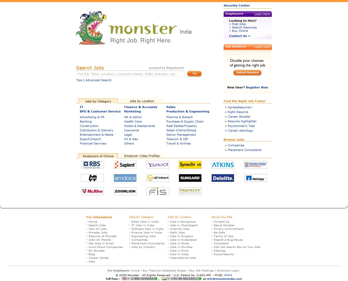 Problems uploading resume onto monster