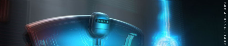 the blurry robot