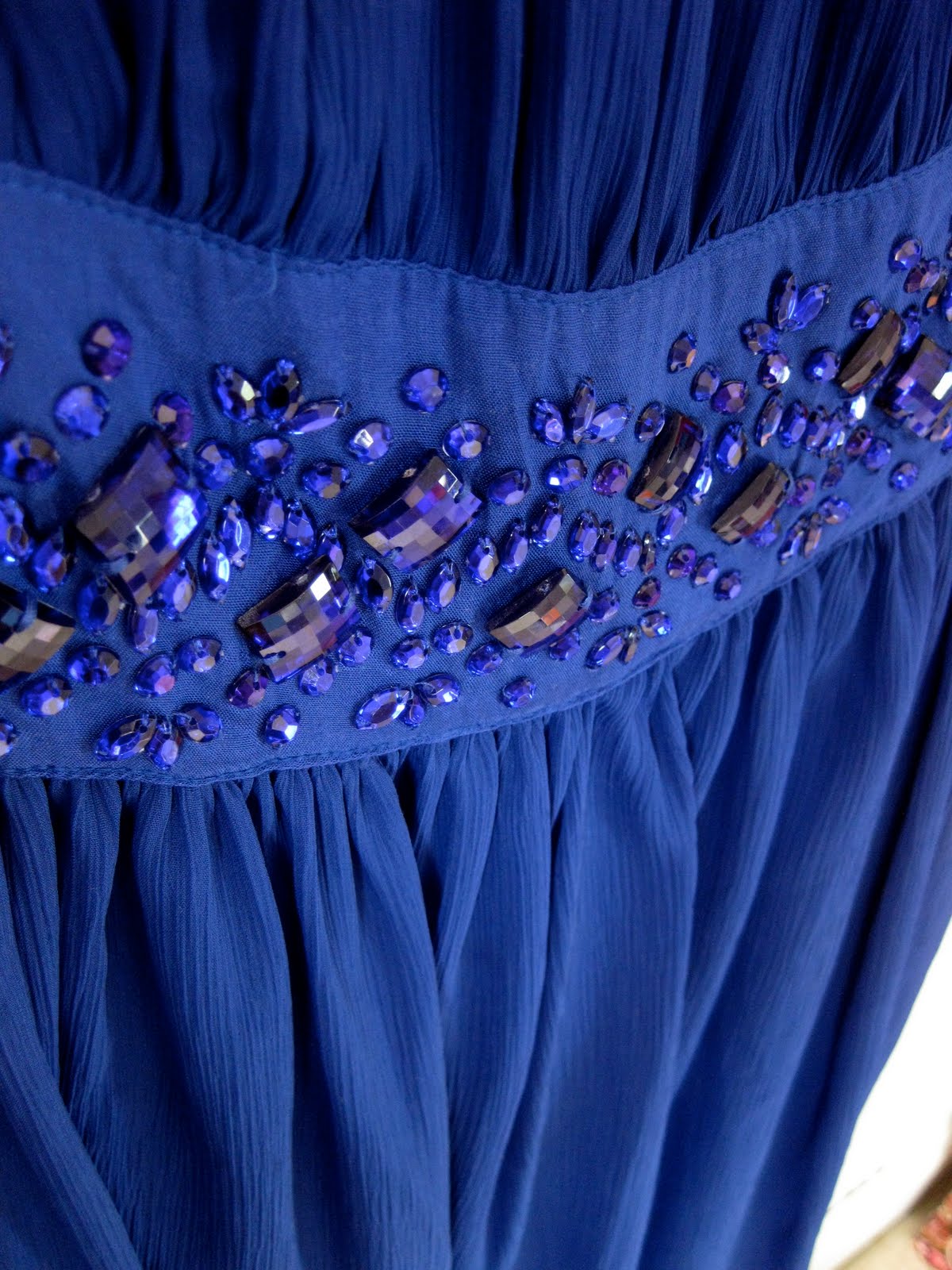 Jessi Dress Cobalt Stripe