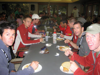 Team Salomon runners before the Gore-Tex TransRockies Run