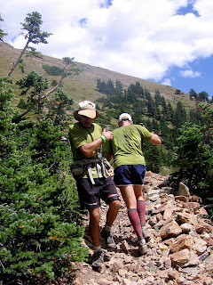 Larry Hall Bryon Powell Leadville 100 mile run