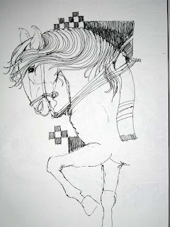 ken's sketchbook: Horse Sketches