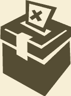 election ballot box drawing