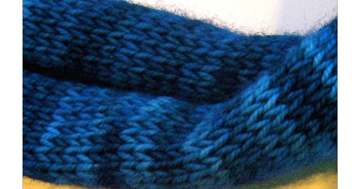 Fix Curling On A Finished Stockinette Scarf How To