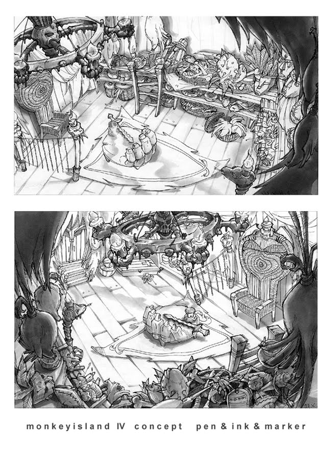 kathy Hsieh's art world: LUCASARTS ARTWORK 01