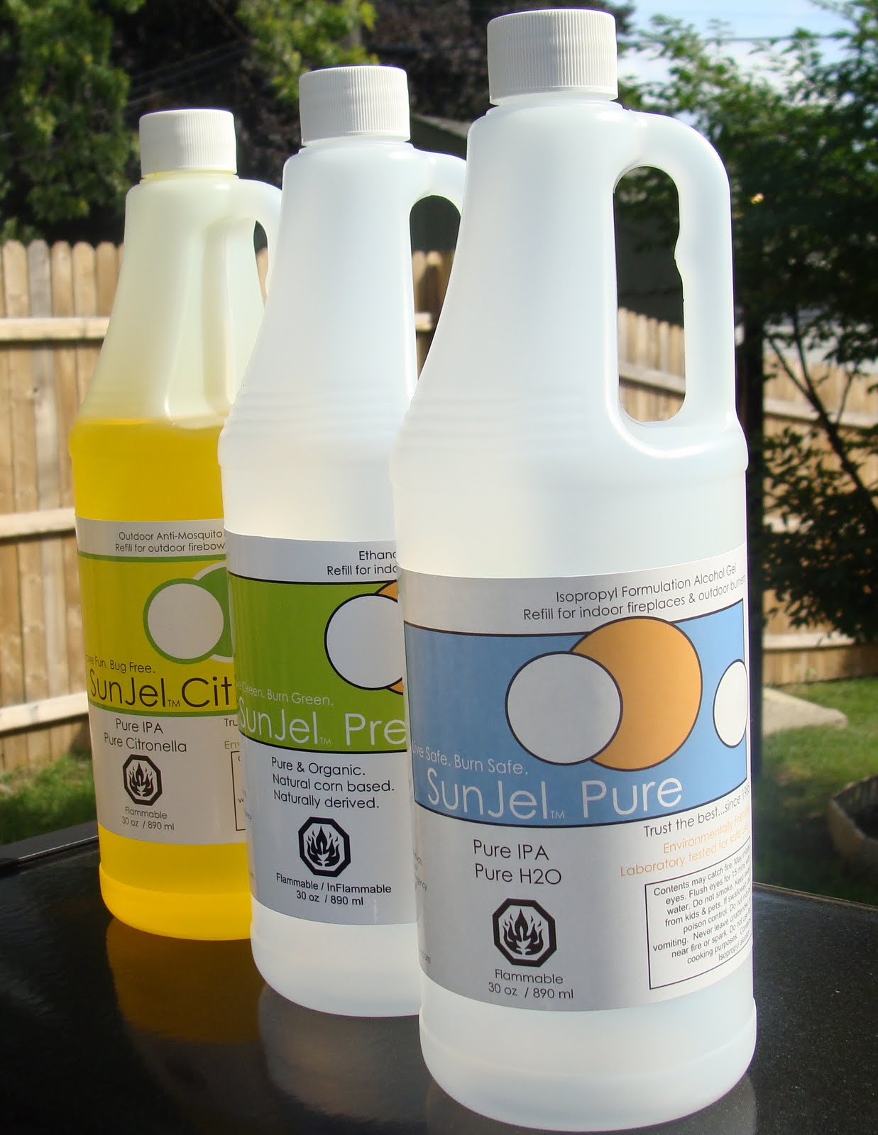 Gel Fuel Fire Bowls Gel Fuel Fire Bowl, Log Style!