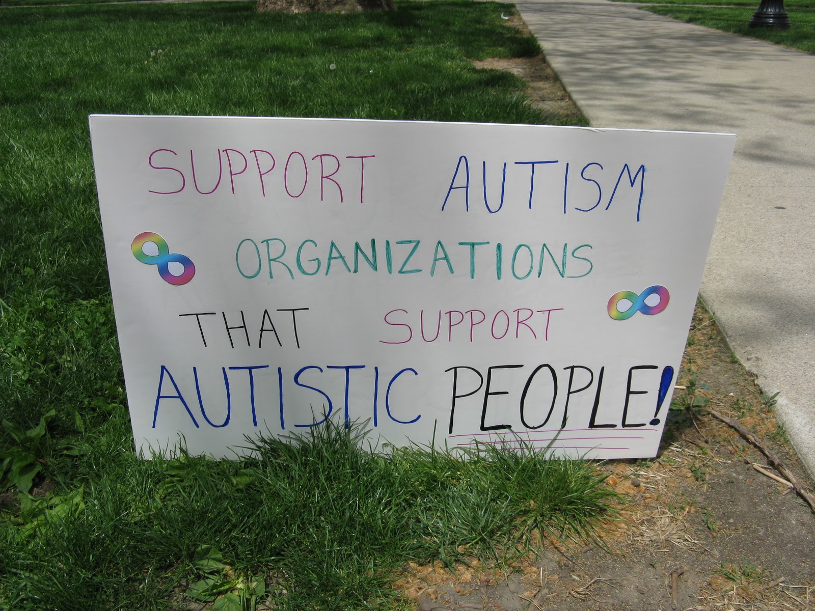 Autistic SelfAdvocacy Network, Central Ohio Protest Against Autism Speaks