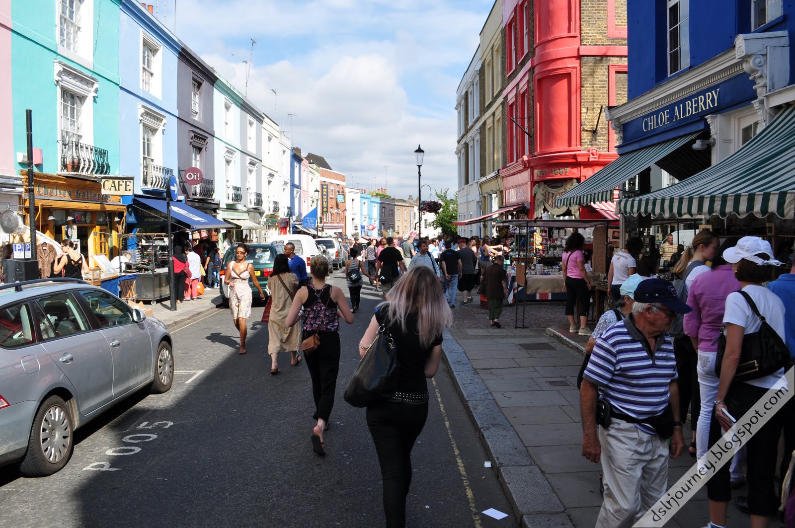 Portobello Market Journey to be a DSLR Pro