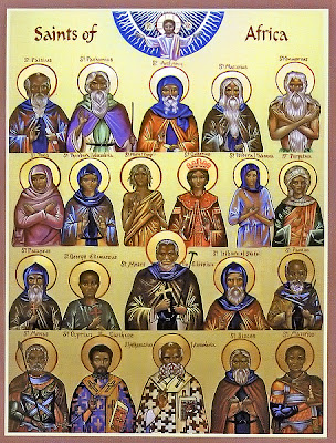 icone de tous les saints d'Afrique