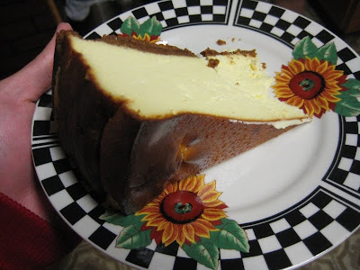Two Little Red Hens Cheesecake - a perfect slice