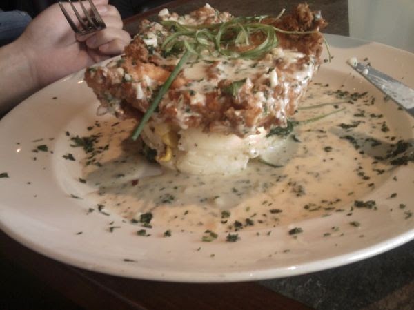 Review Yardhouse Southern Fried Chicken Breast Brand Eating