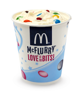 New Snack Size McFlurry at McDonald's