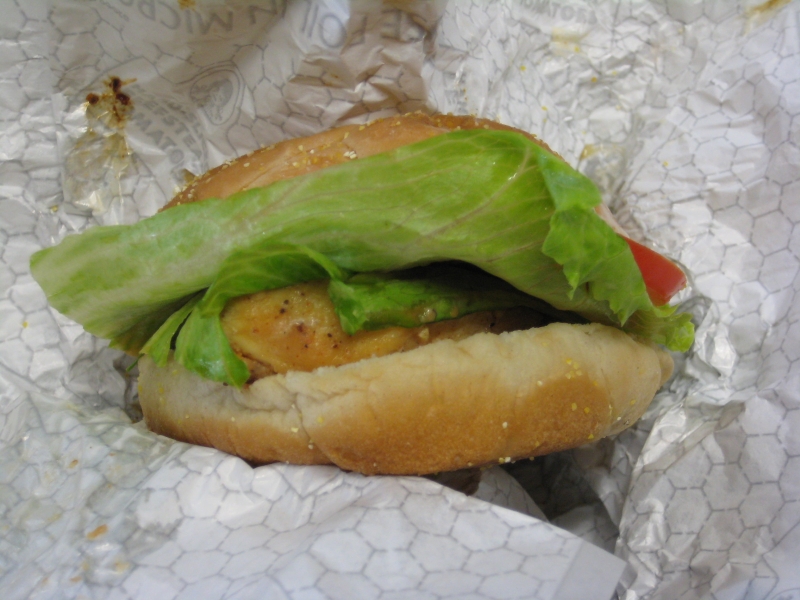 Review Wendy's Ultimate Chicken Grill Brand Eating