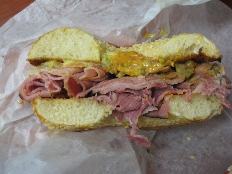 Review Winchell's Donuts Black Forest Ham Sandwich
