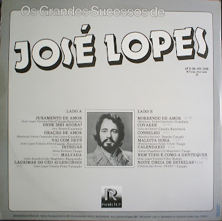 Baú Musical: José Lopes - Os Grandes Sucessos