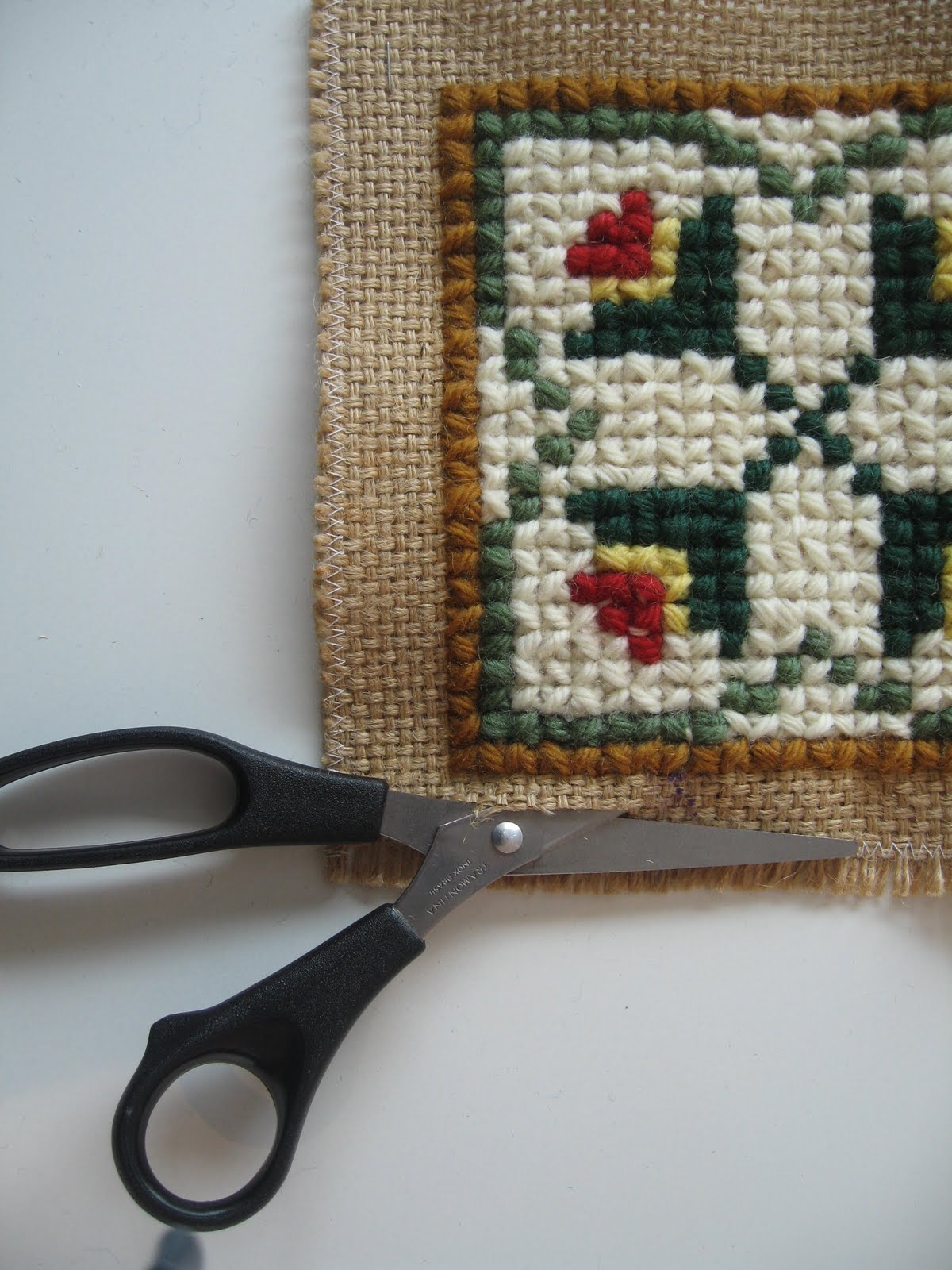 Como fazer acabamento em tapete de talagarça Clearance