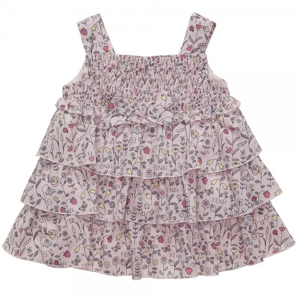 Designer Baby: Fendi Baby Floral Dress
