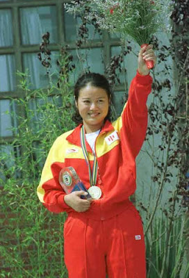 Barcelona 1992 - Zhang Shan, oro en skeet