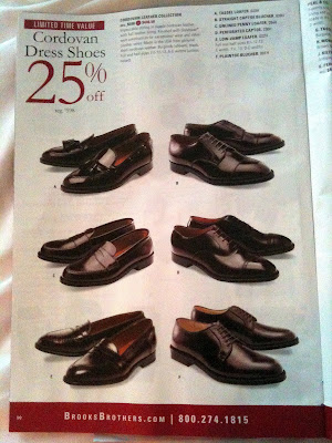 FYI: Brooks Brothers Shell Cordovan Sale