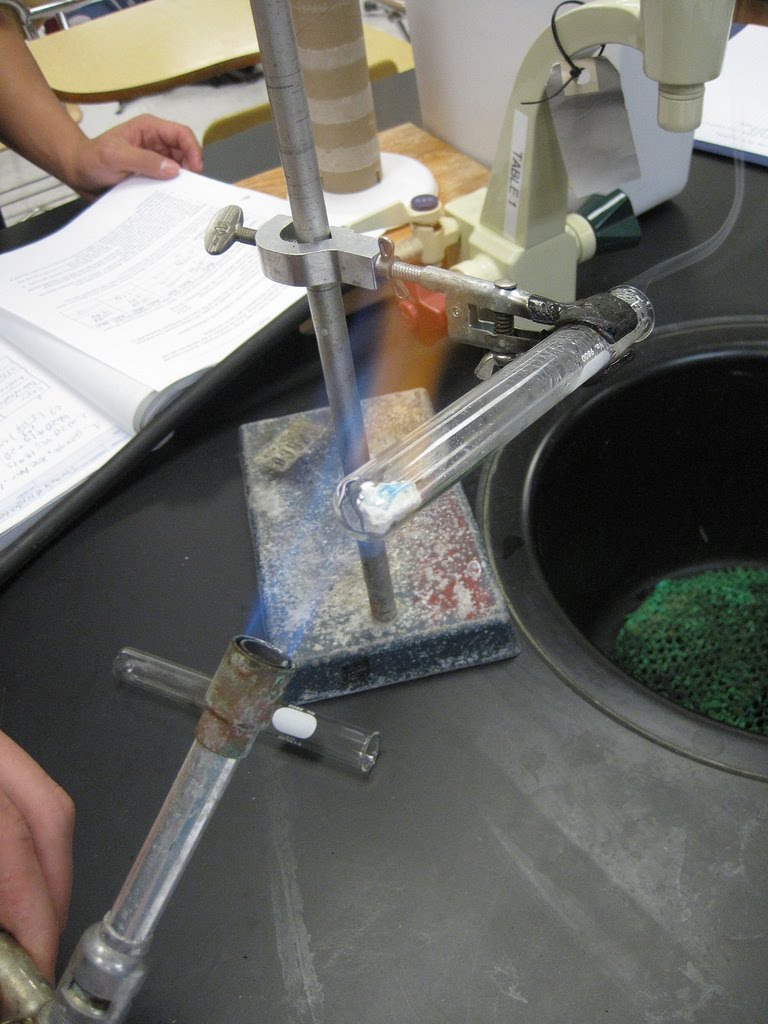 Honors Chemistry period 7 20102011 Hydrate Lab!