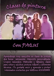 Clases de pintura con PAQUI