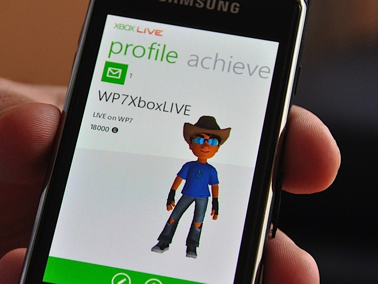 Windows Mobile 7 com Xbox Live A plataforma gamer da