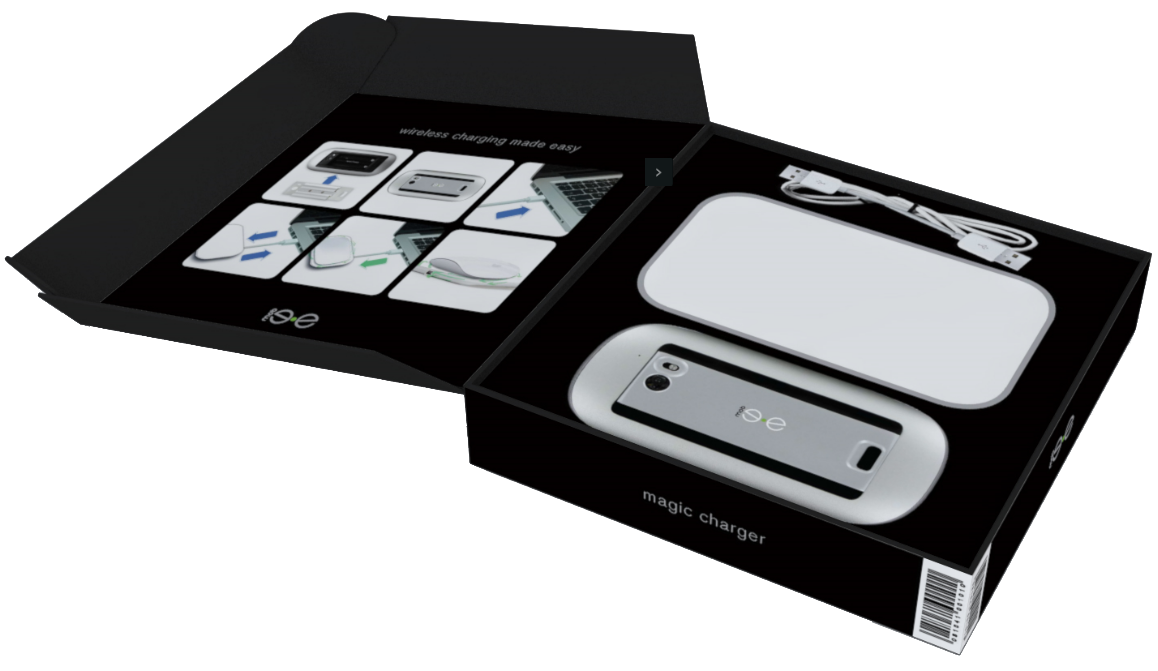 Mobee Magic Charger é um carregador de contato do Magic Mouse