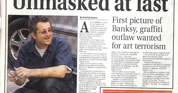 Banksy Unmasked Tourist Claims Photo Shows Secretive Artist At Work In Bethlehem Artfido