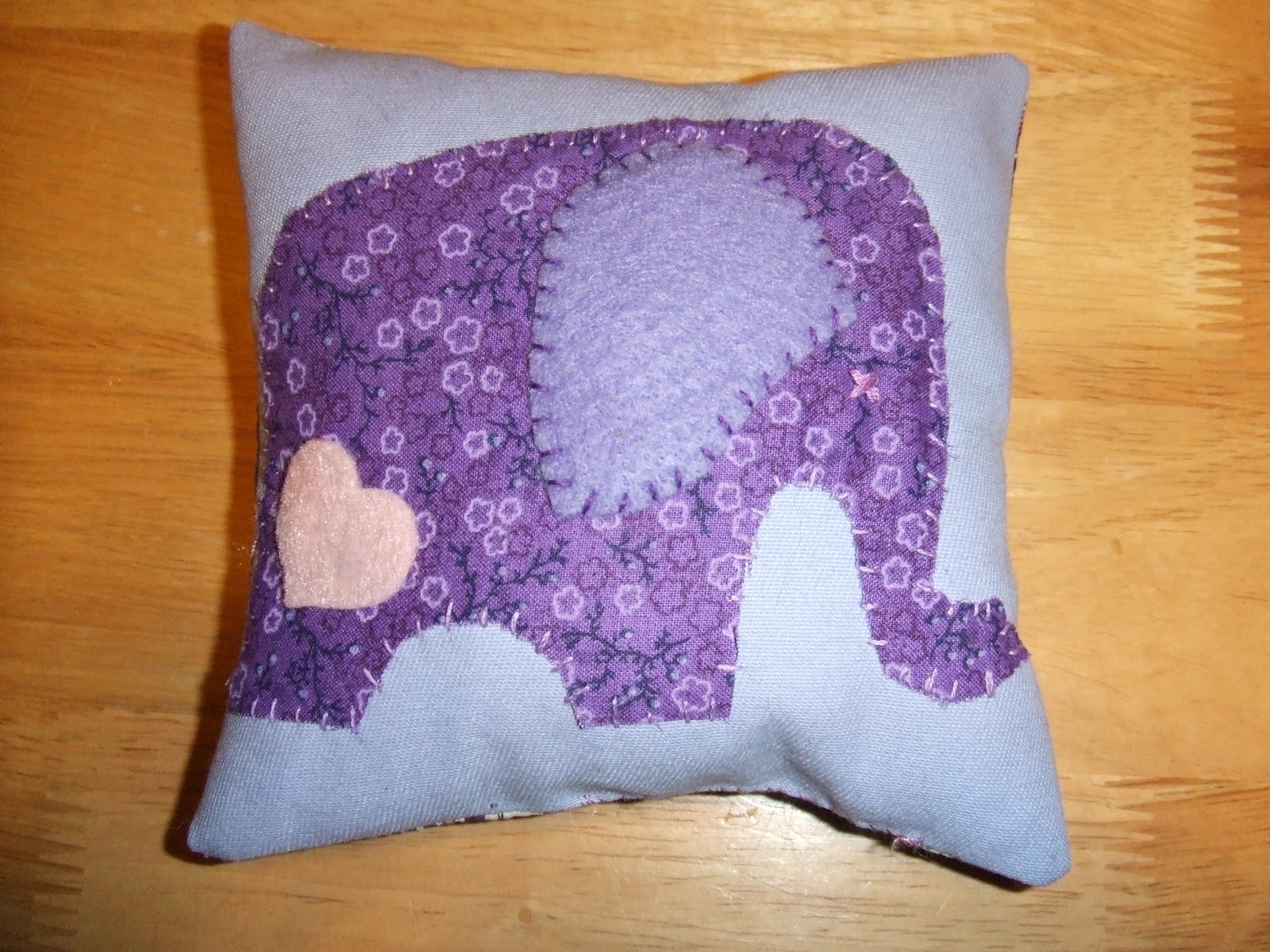 Crafting With Mel Lovely Ellie Applique Mini Cushion