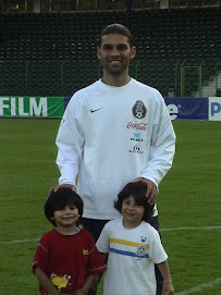 Rafa Márquez, André y Santi