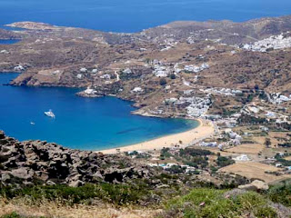 Mylopotas Beach Ios Greek Islands Greece