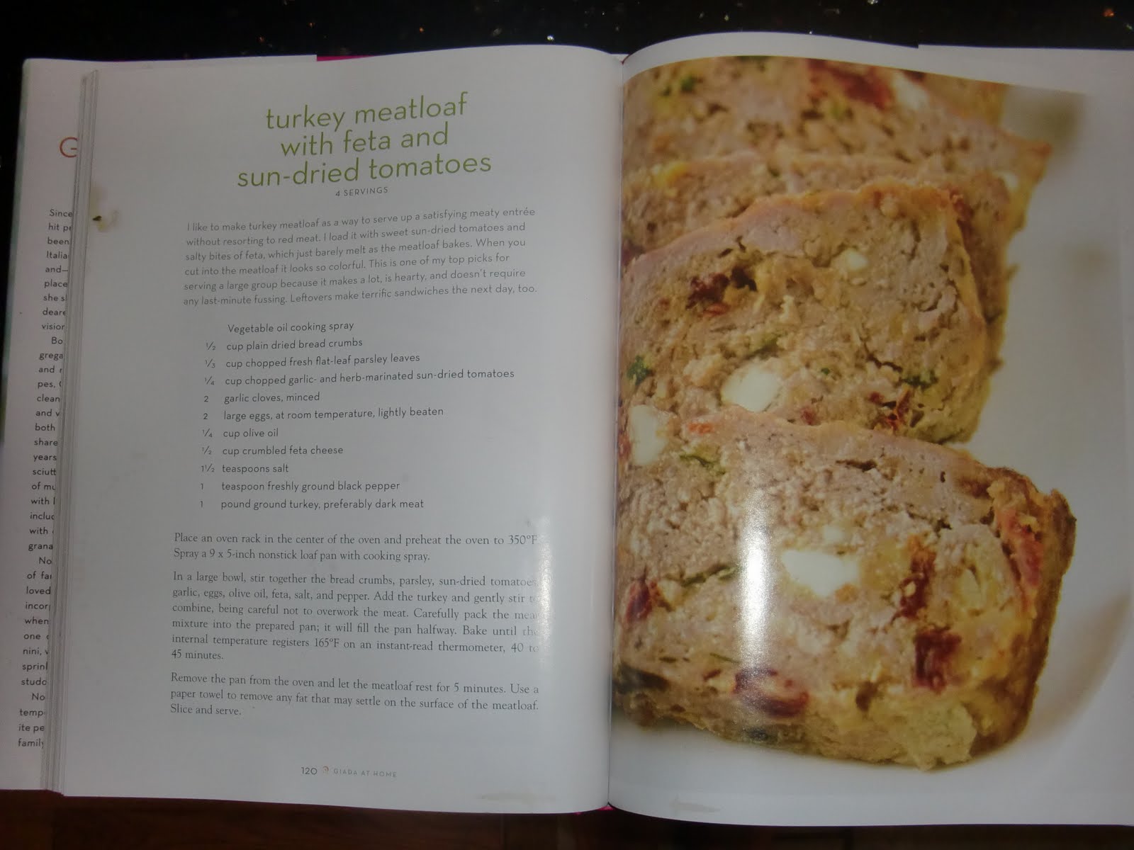 Tasty Thursday- TURKEY MEATLOAF WITH FETA AND SUN-DRIED TOMATOES - Natalie  Mason, image size:1600x1200