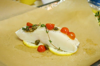 Two Fat Als: Chilean Sea Bass in Papillote