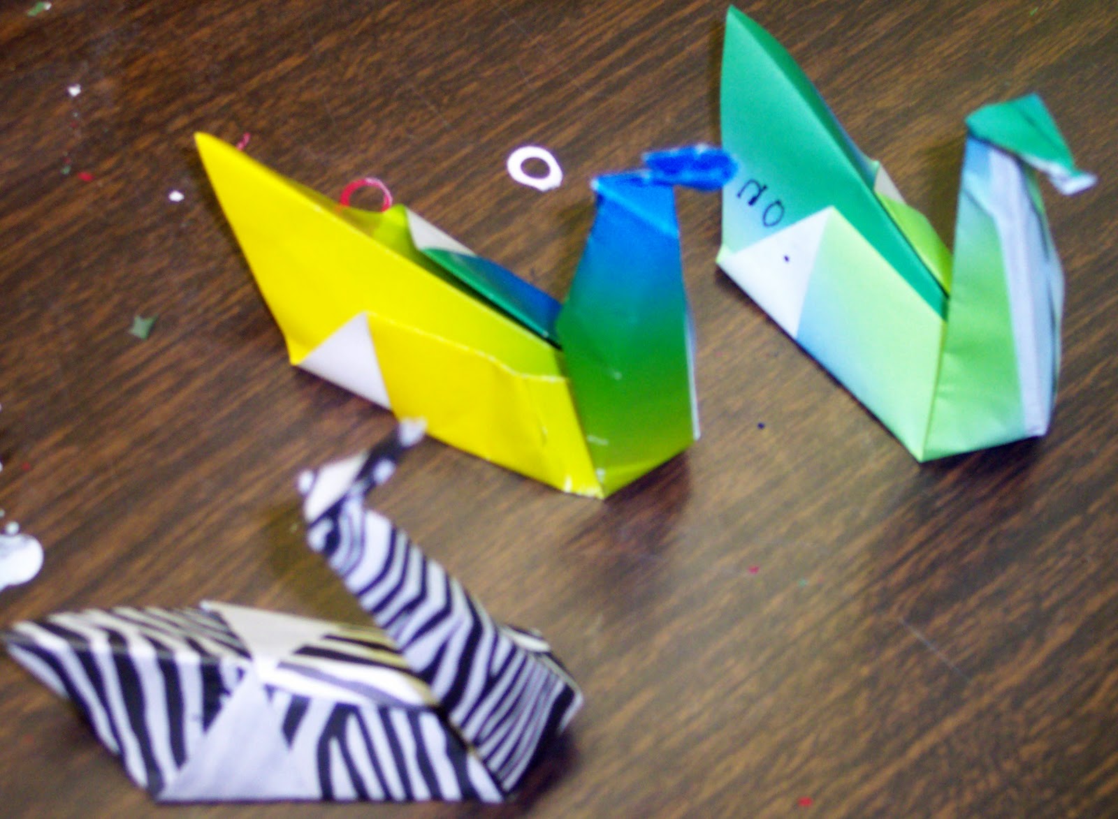 Origami, Modular Origami, & Kirigami