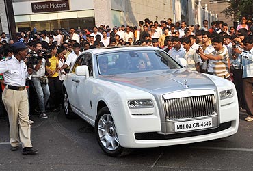 Sanjay Dutt Rolls Royce Pics
