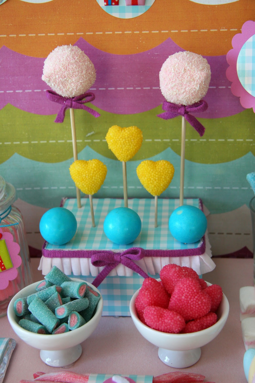 Decoración, fiestas y manualidades varias. Rebeca Terrón Mini Candy Bar "Regalos para Valentina"