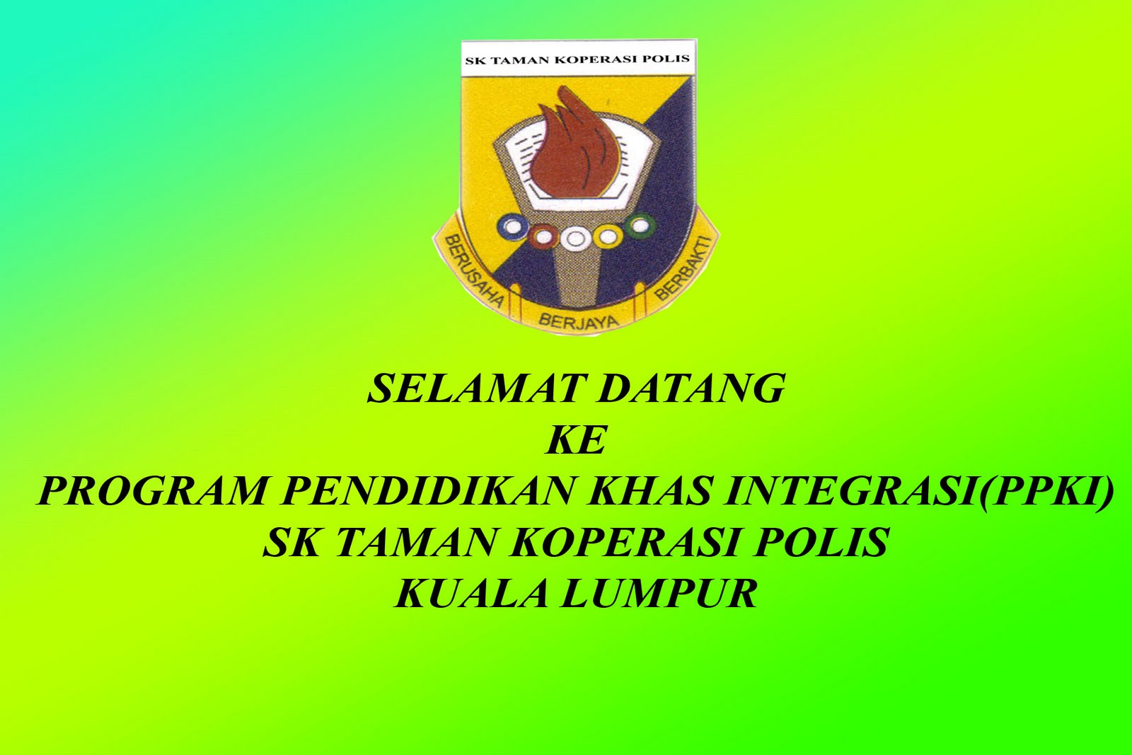 Program pendidikan khas integrasi ppki 