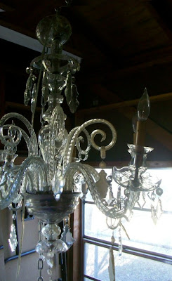My future colorful chandelier...I can't wait to paint it!