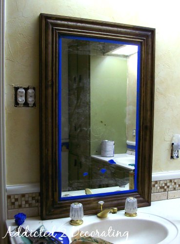 Builders Grade Plate Glass Mirror, Best Way To Frame A Mirror