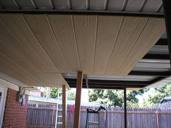 Minor Meanderings: Patio cover progress