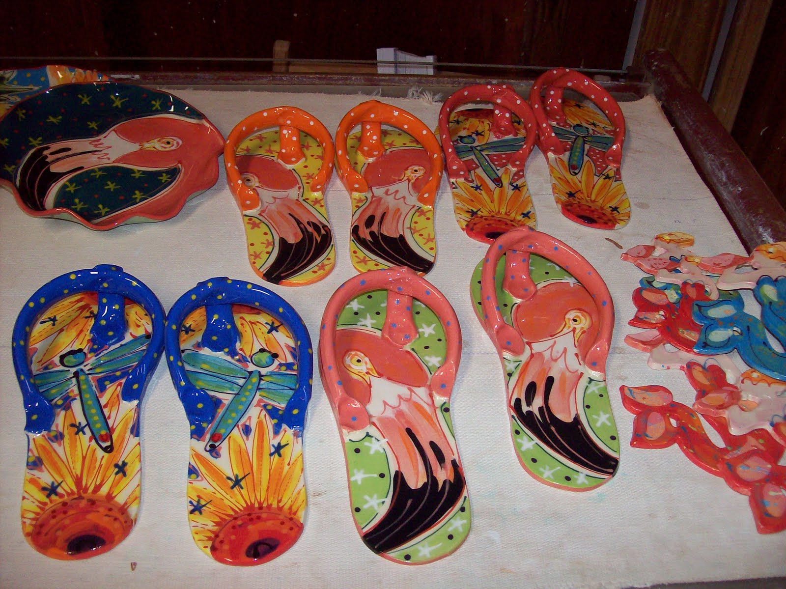 MAGGIE RULEY Island Inspirations Some new flip flop designs