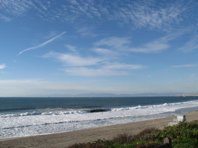 Los Angeles bordering The Pacific