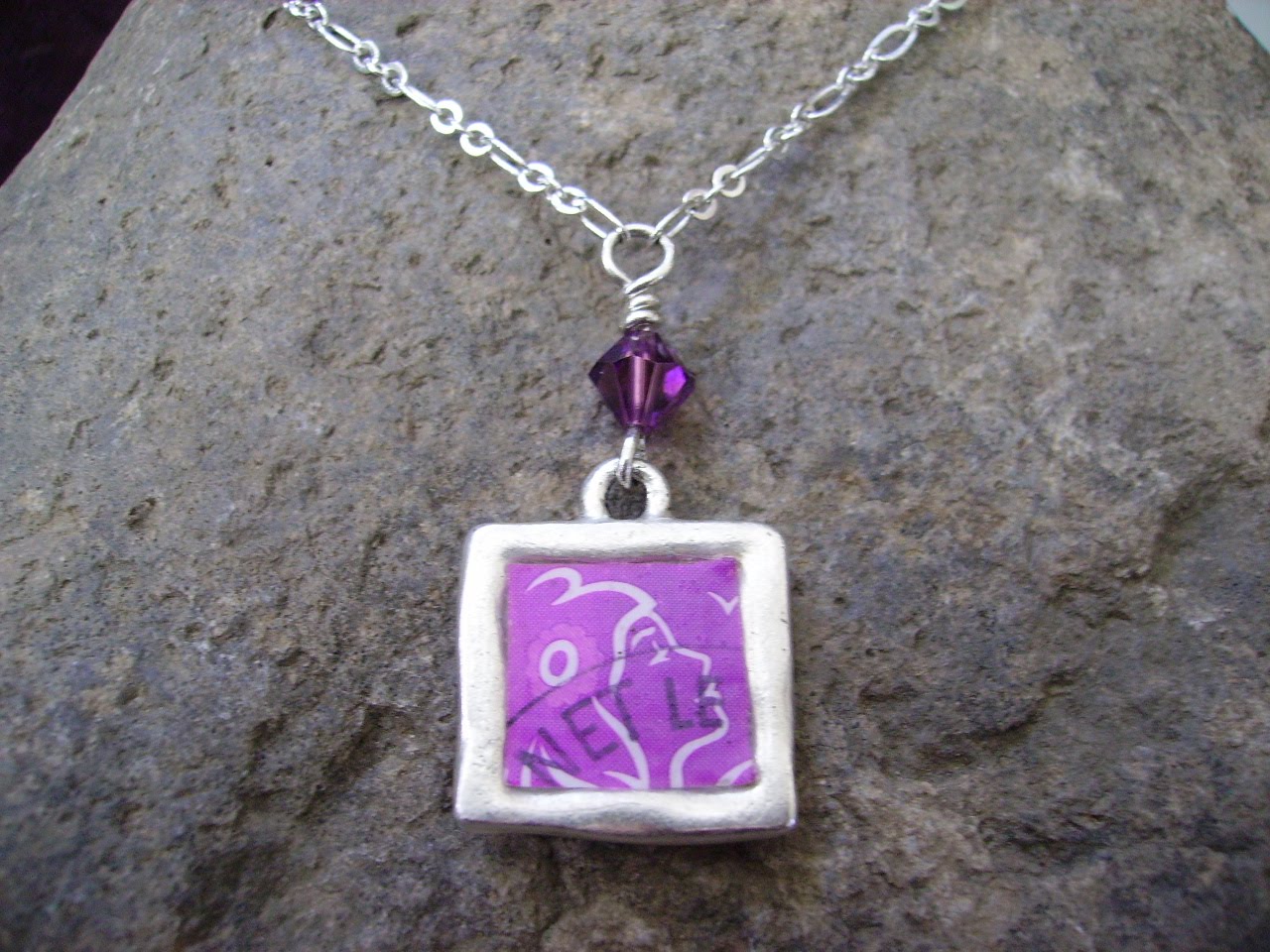 Compass Rose Design Jewelry Blog Vintage Label and Postage Stamp Jewelry