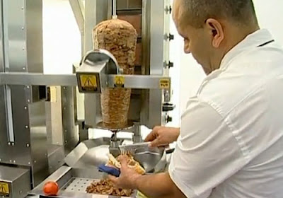 robot kebab - Robot pour Kebab: Hygiene et Precision (Video) -